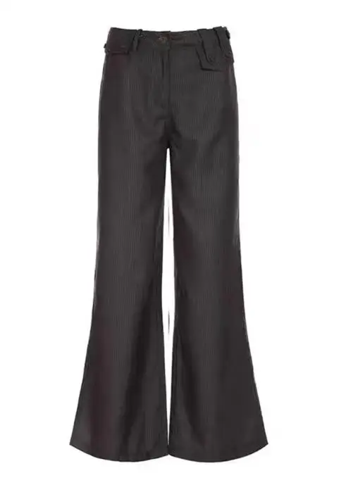 

Women's Clothing Autumn 2025 Casual and Minimalist Waist Cinched Straight Leg Pants Street Fashion Retro Casual Pants