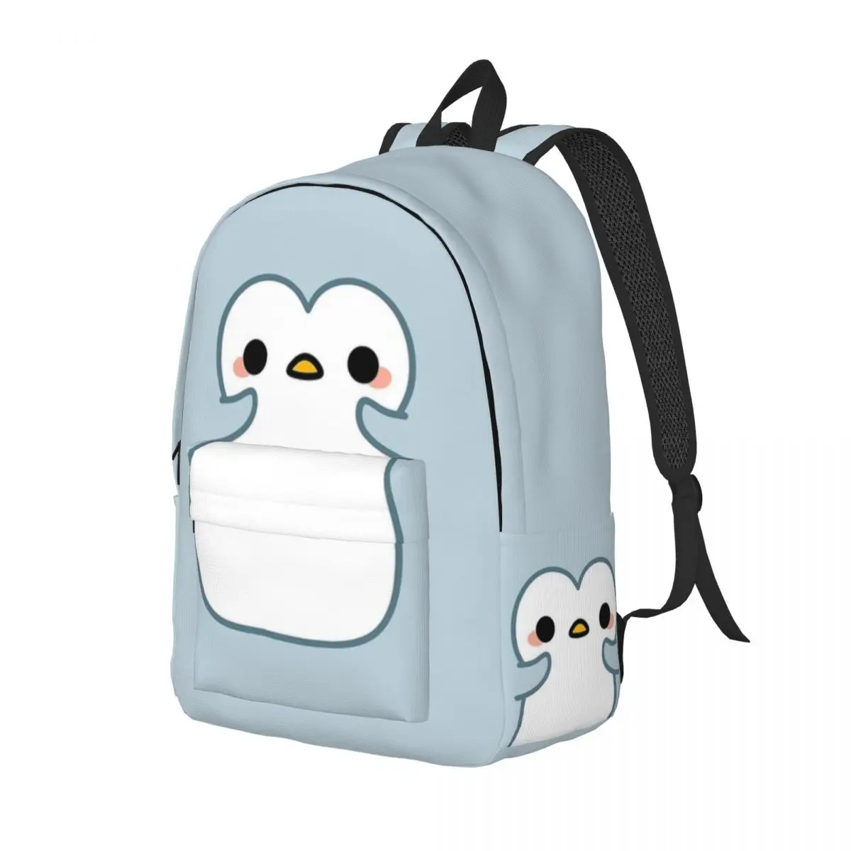 Kawaii Penguin Mochila Dos Desenhos Animados, Mochila Estudante Animal Bonito, Mochila De Crianças, Saco De Viagem