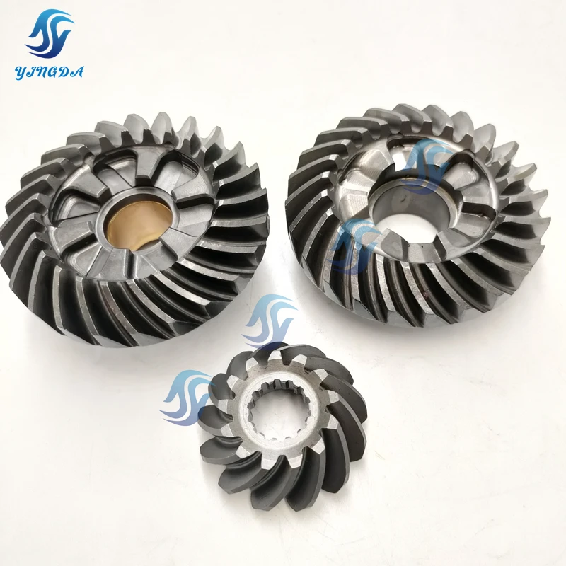 

69W Gear Set For Yamaha Outboard Motor 4 Stroke 60HP Seapro Hidea Pinion 69W-45551-00;Forward Gear 69W-45560-00;62Y-45571-00