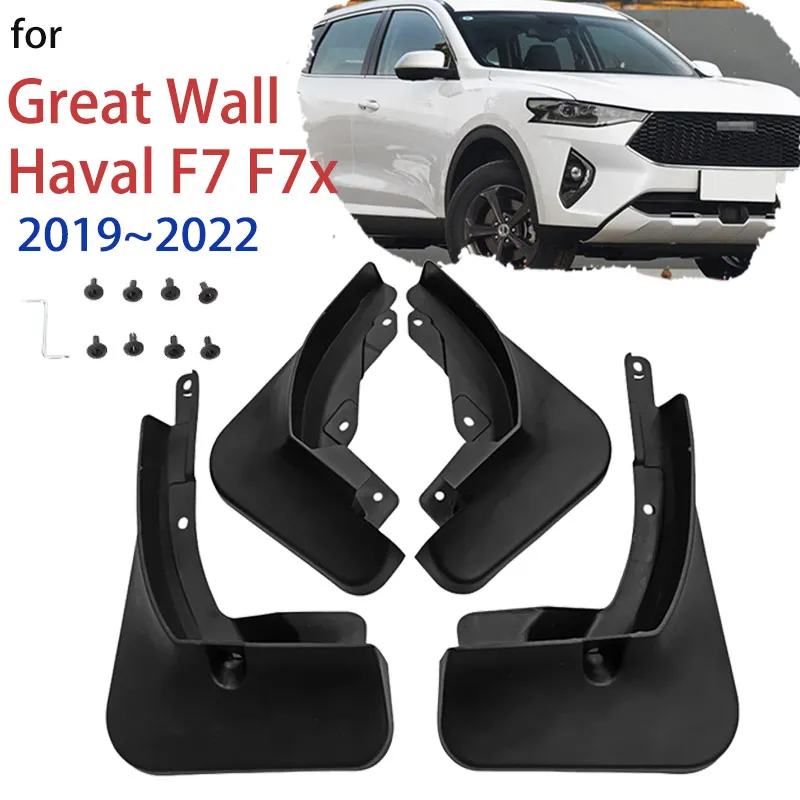 

Mud Flap Splash Guards for Great Wall Haval F7 F7x 2019 2020 2021 2022 Mudflap Front Rear Wheel Fender Mudguard Car Accessories