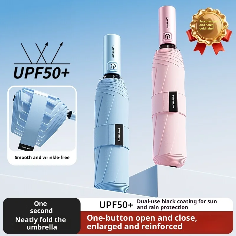 

Memory Patch Umbrella, Dual-Purpose Sun & Rain Umbrella, High-Appearance UV Protection Sunshade Umbrella