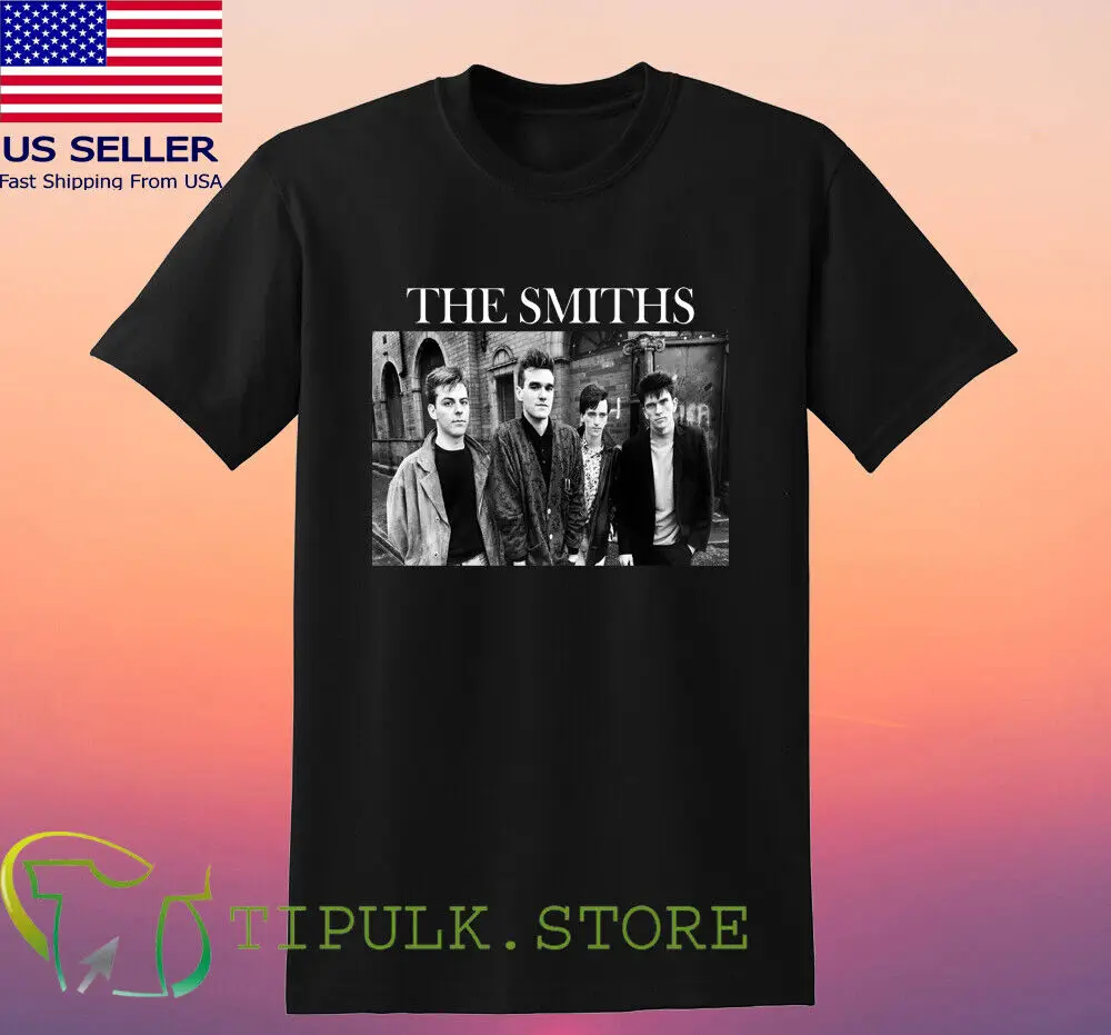 THE SMITHS Men's Black T-shirt Size S-5XL