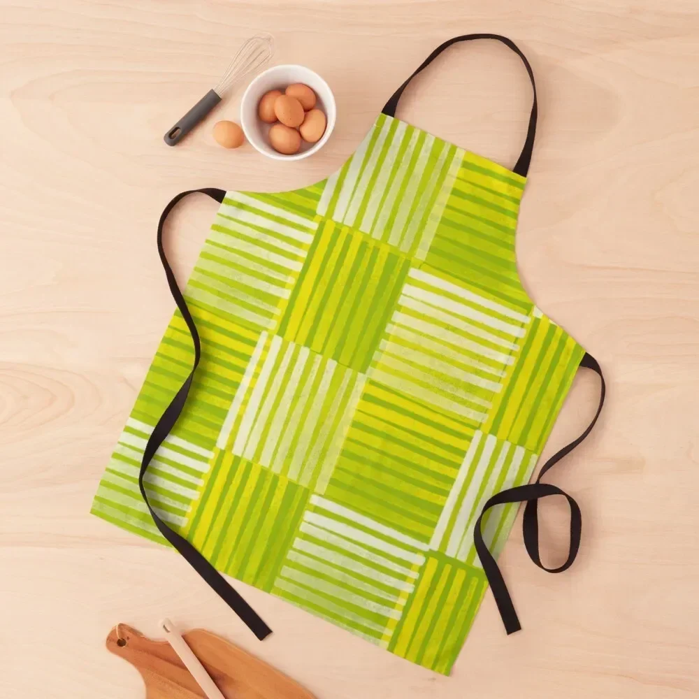 

squares and stripes Apron For Women Professional Barber House Things For Home And Kitchen kitchen girl Apron