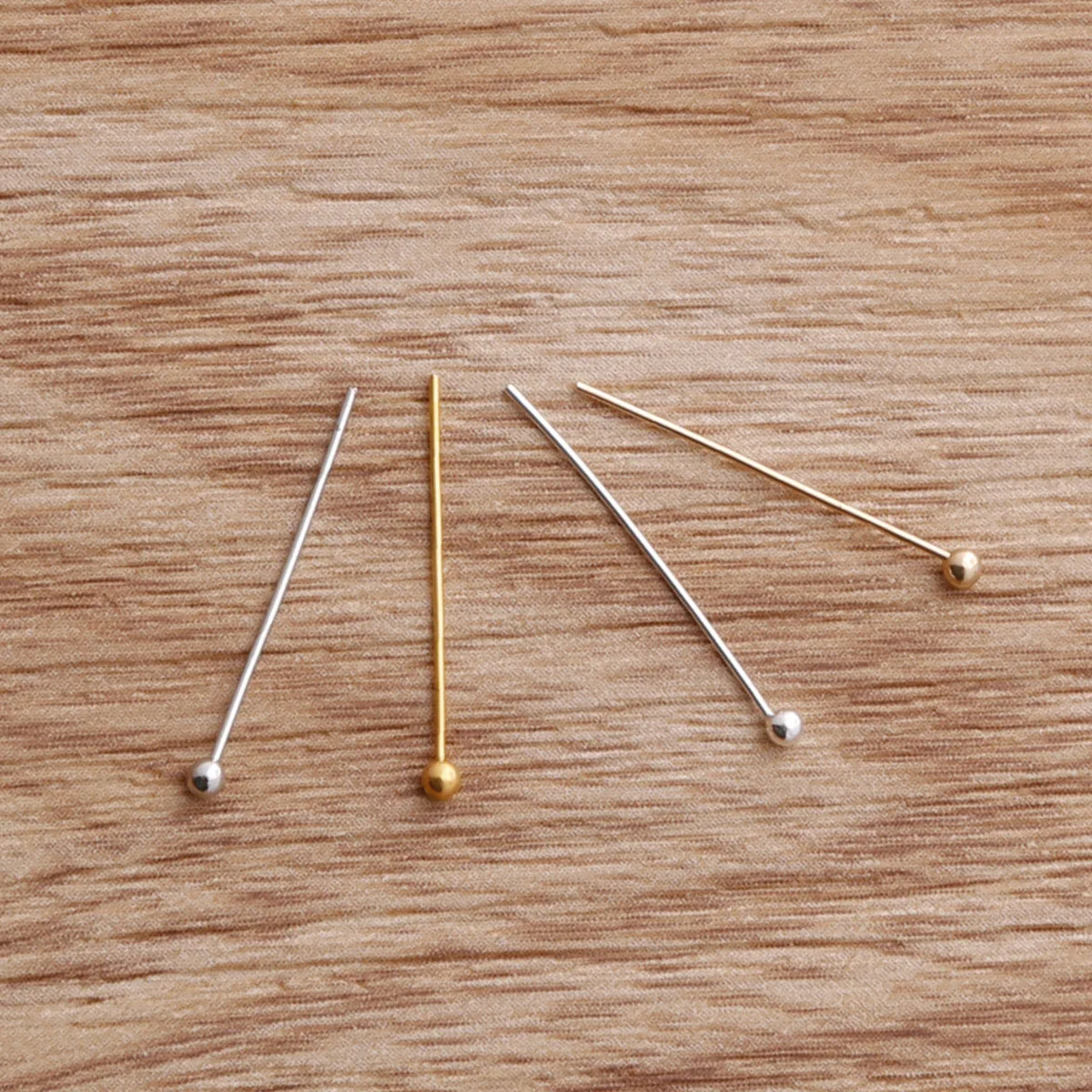 Hot Fashion Approx 100pcs/lot White K Copper Ball pin 20mm FZD001-69