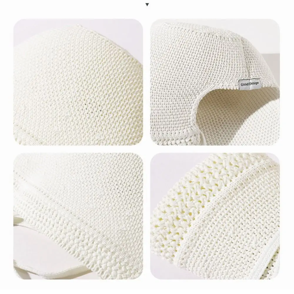 여름 태양 보호 여성 양동이 모자 솔리드 컬러 통기성 해변 태양 모자 와이드 브림 접는 어부 모자