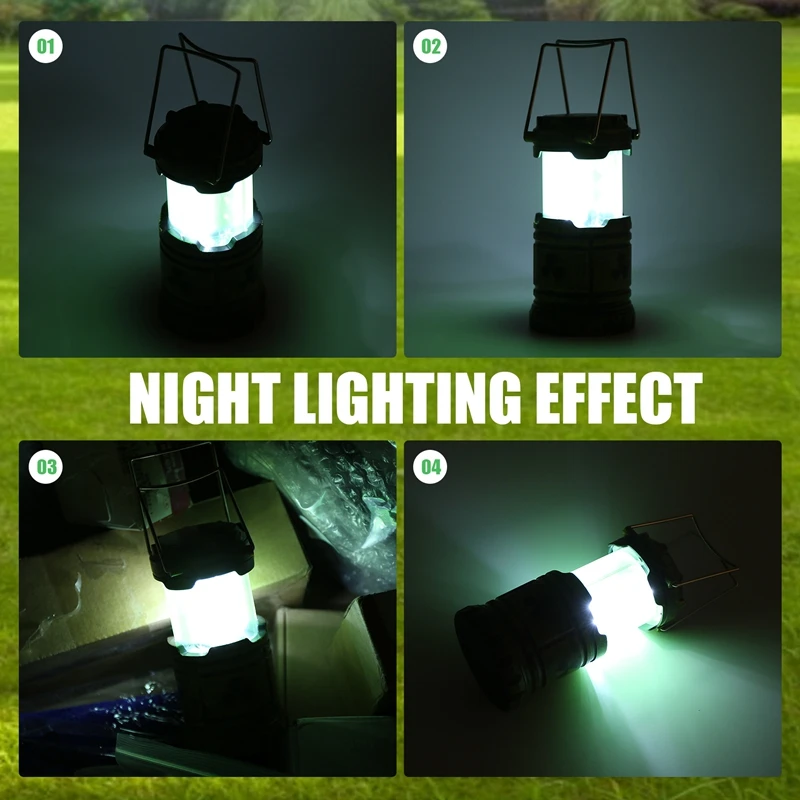 Miniature Nuclear Reactor Lantern,Lantern Camping Light, Battery Operated Lanterns Bright For Power Outdoor Campingn01r
