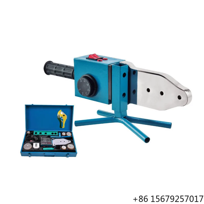 DAJING China Makes High Quality 20-63mm PPR Pipe Welding Machine Plastic Welder Set with Pipe Cutter Level Ruler