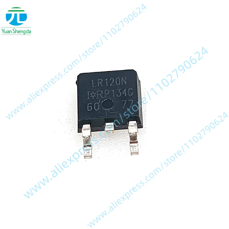 

5 шт. новый оригинальный IRLR120NTRPBF N-MOSFET 10A 100V TO-252 LR120N