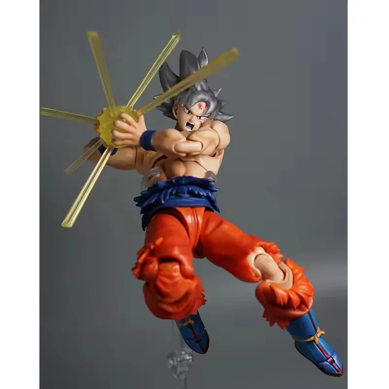 Czarna dziura Dragon Ball Anime figurka Son Goku S.H.Figuarts Shf Ultra Instinct Toyotarou Figuras Model statua zabawki prezenty