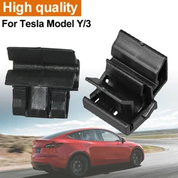 4pcs Front Storage Clip Box Front Luggage Box Matching Buckle Bracket Accessory For Tesla Model 3/Y 1472872-00-B 1472872-00-C