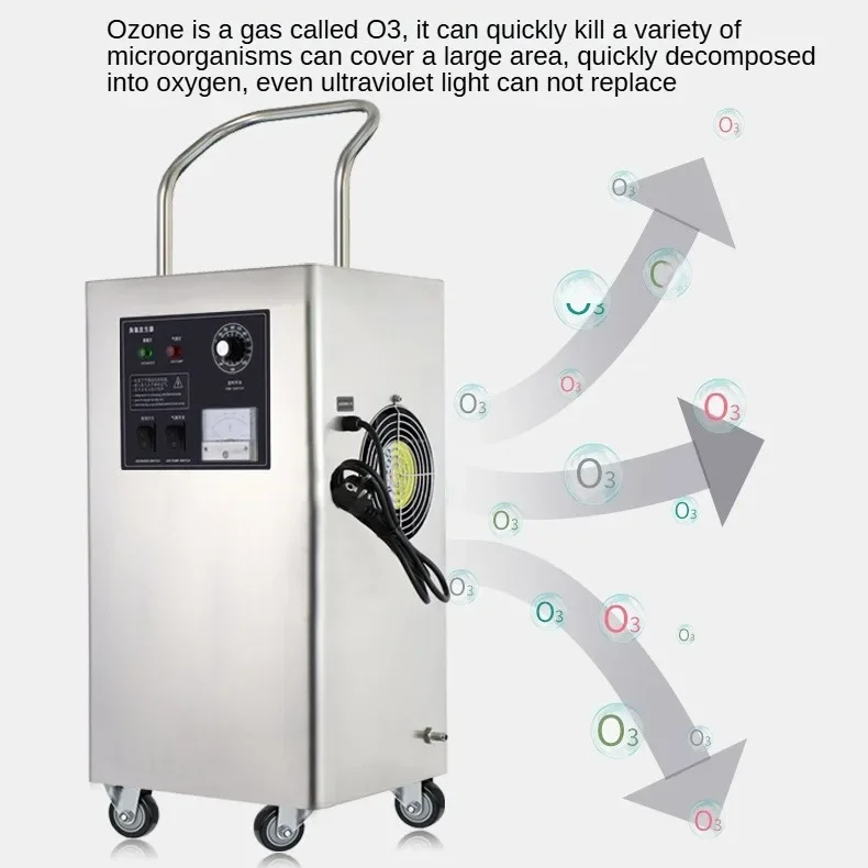 High-Efficiency Air Purifier with Ozone Generator for Commercial and Home Use