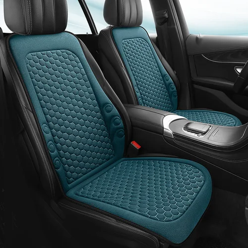 Cojín para asiento delantero de coche, cómodo y transpirable, fundas Premium sencillas con Protector antideslizante que se adapta a la mayoría de los coches, 1 ud.