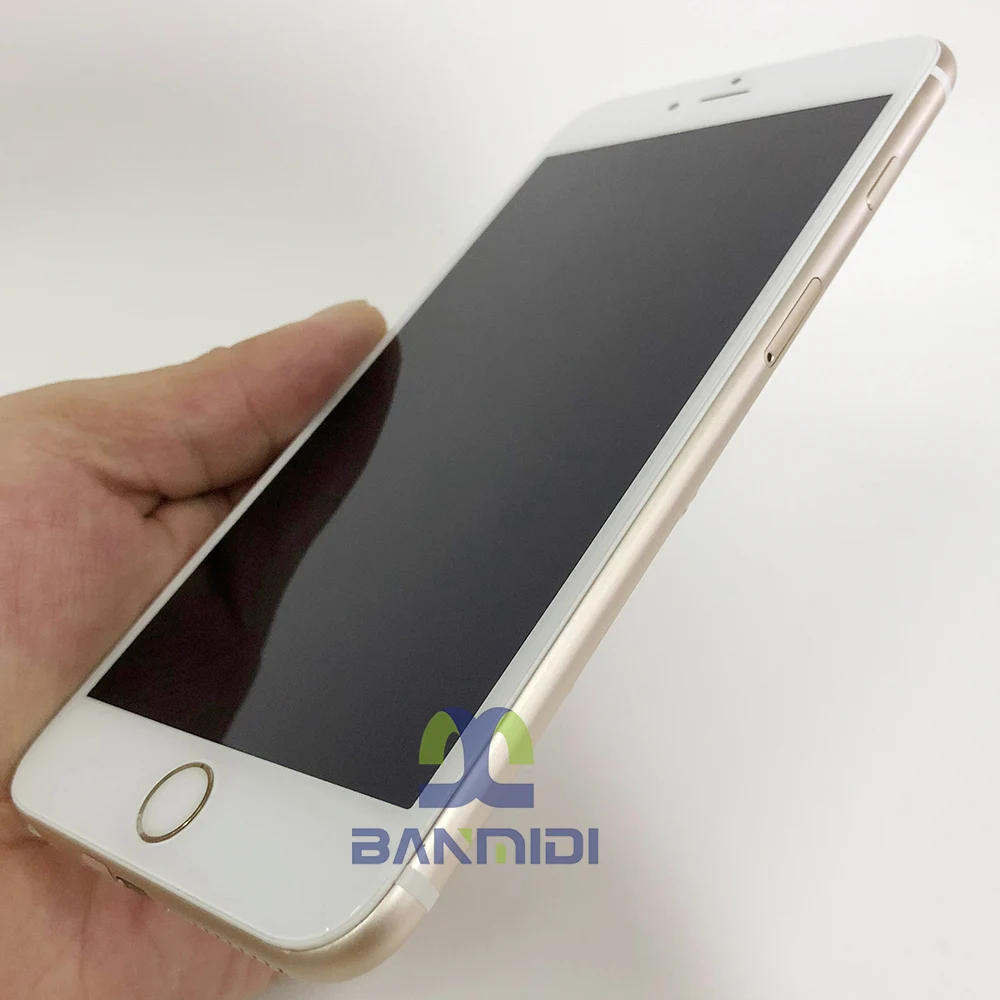 هاتف Apple iPhone 6S Plus بشاشة 5.5 بوصة أصلي غير مقفول بذاكرة وصول عشوائي 2 جيجابايت وذاكرة قراءة فقط 16 جيجابايت/64 جيجابايت/128 جيجابايت ثنائي النواة 12 ميجابكسل 4G LTE هاتف ذكي