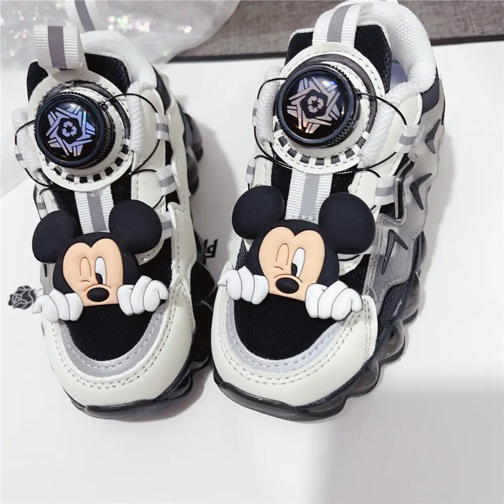 Kinder Frühling Herbst neue Jungen und Mädchen Minnie Mickey Mouse Cartoon Sport Sohle lässig laufen Kinder Kinderschuhe