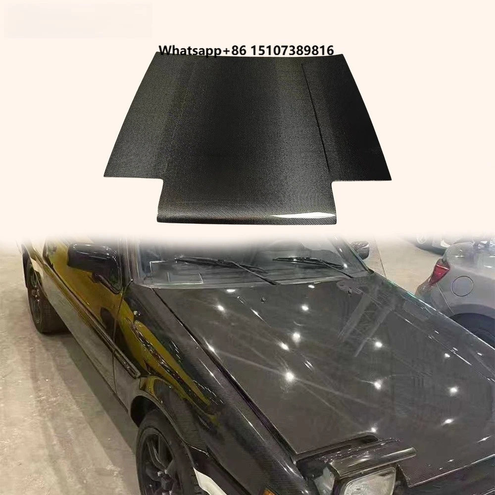 For Corolla AE86 Sprinter Trueno 83-87 Carbon OE Style Front Hood Bonnet