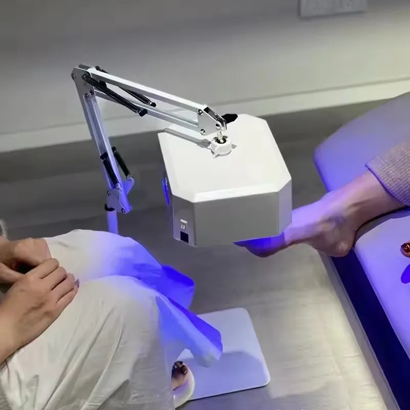 Rechargeable High Power UV LED Curing Foot Nail Lamp Gel Lacquer Dryer Light Portable Manicure Machine for Foot Floor Care