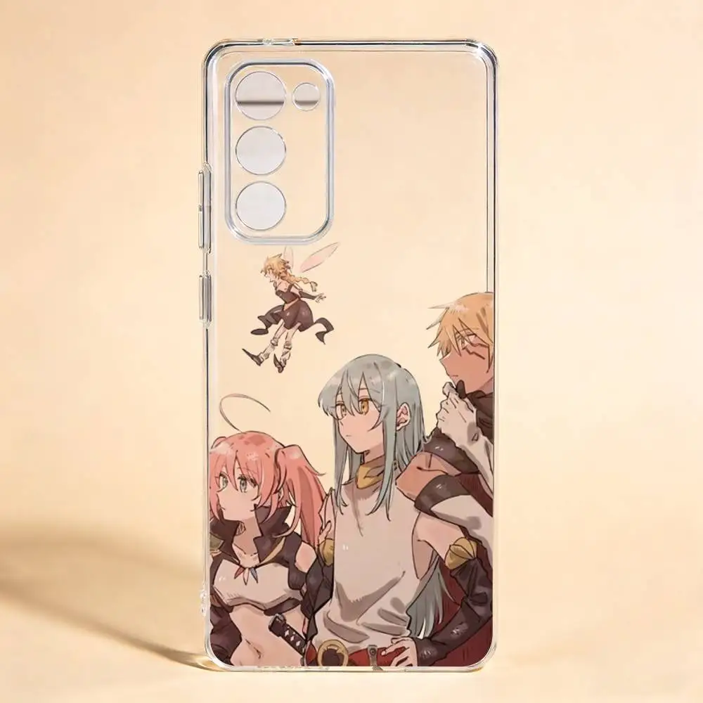 

Got Reincarnated as a Slime Phone Case For Samsung Galaxy S24 S25 S23 S22 S21 Transparent Cover Case