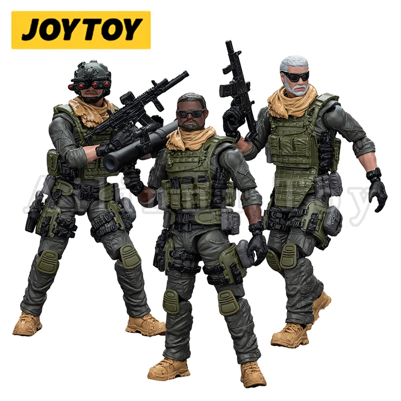 [Pre-Order]JOYTOY 1/18 Action Figure Nato Defense Forces 13Th Assault Squad Anime Collection Model Free Shipping