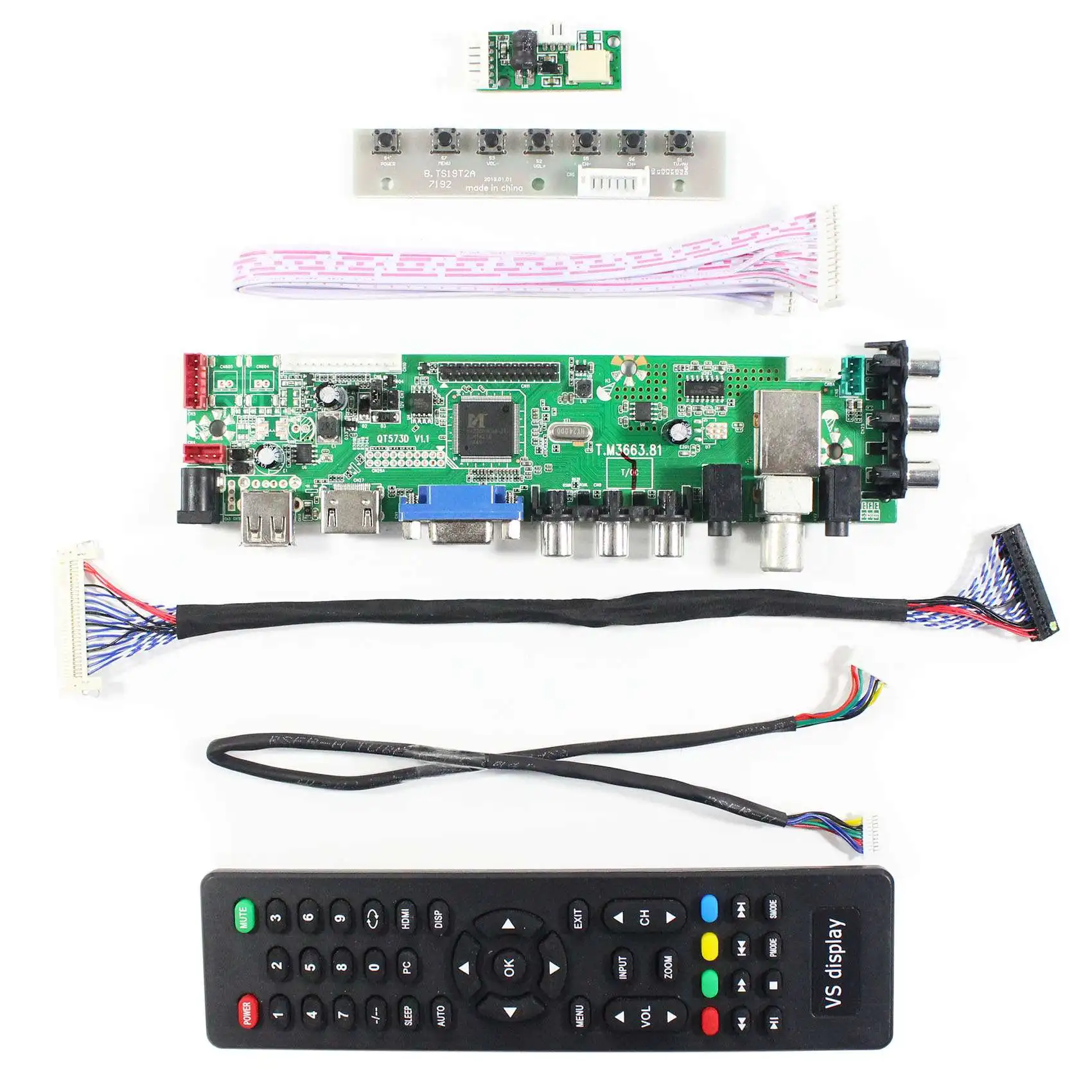 HD MI VGA AV USB DTV LCD Driver Board 19