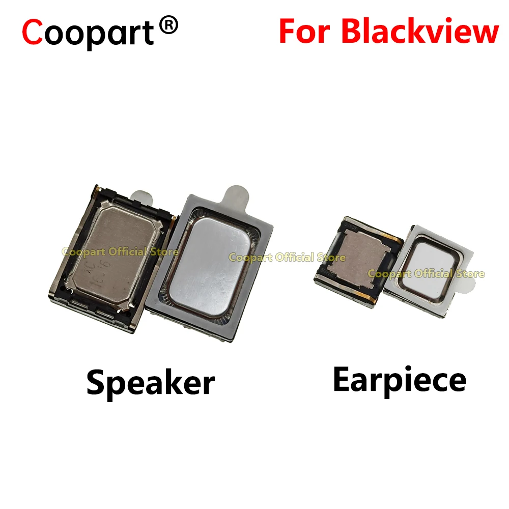 2Pcs New Coopart Mobile Phone Internal receiver earpiece Loud speaker For Blackview A70 A70 Pro