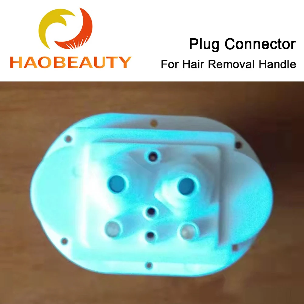 Haobeauty ซ็อกเก็ตเสียบสำหรับ IPL OPT E-Light YAG เลเซอร์กำจัดขนติดตั้ง Handle Beauty อะไหล่