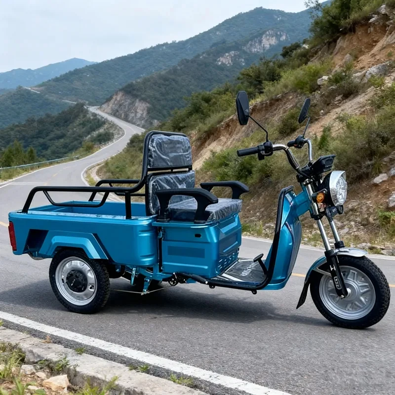 

Новый, экологичный, легкий и удобный грузовой трицикл для транспортировки.