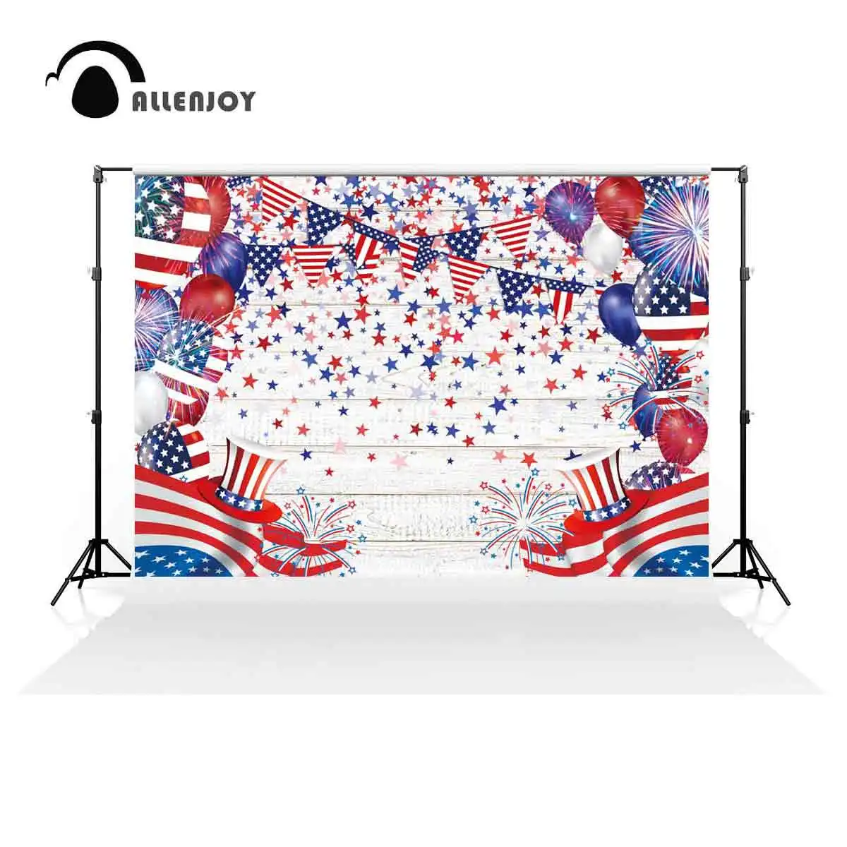 Allenjoy Independence Day Backdrop