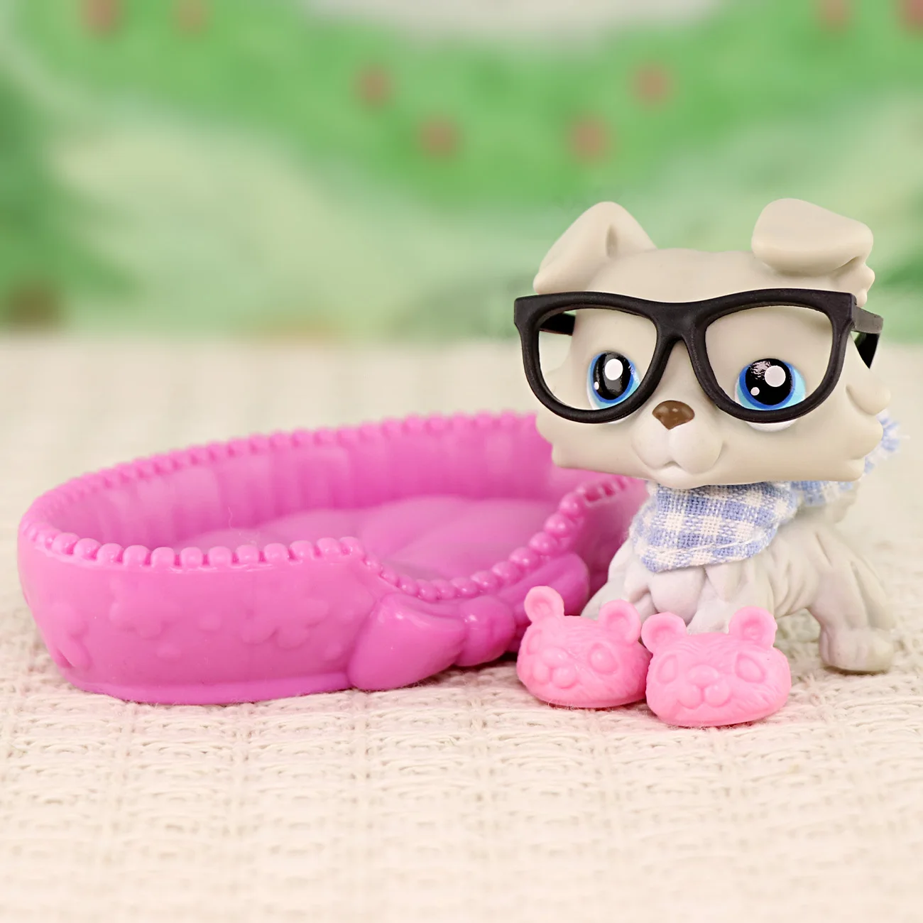 LPS ミニルプショップ ボブルヘッド おもちゃ 犬 動物 コリー # 363 アクセサリー付き ドッグハウスシューズ 男の子と女の子のための子供用ギフト