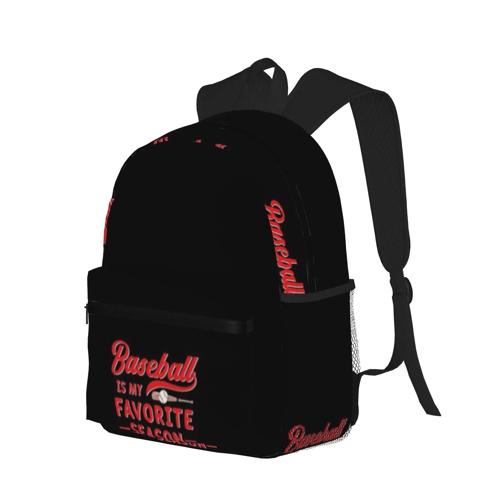 Baseball Is My Favorite Season  Casual Backpack for Students and Adults Student