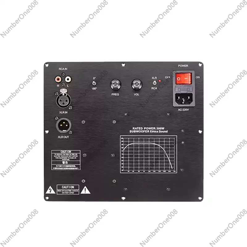 TPA3255 Digital Subwoofer Active Speaker AC220V High-power Balanced HIFI Amplifier Board 20Hz-200Hz