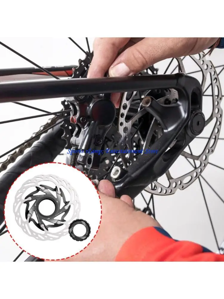 

G7NF Полово -центральные велосипеды диско -тормозной ротор 160/140 мм дорожные велосипеды тормозные велосипеды