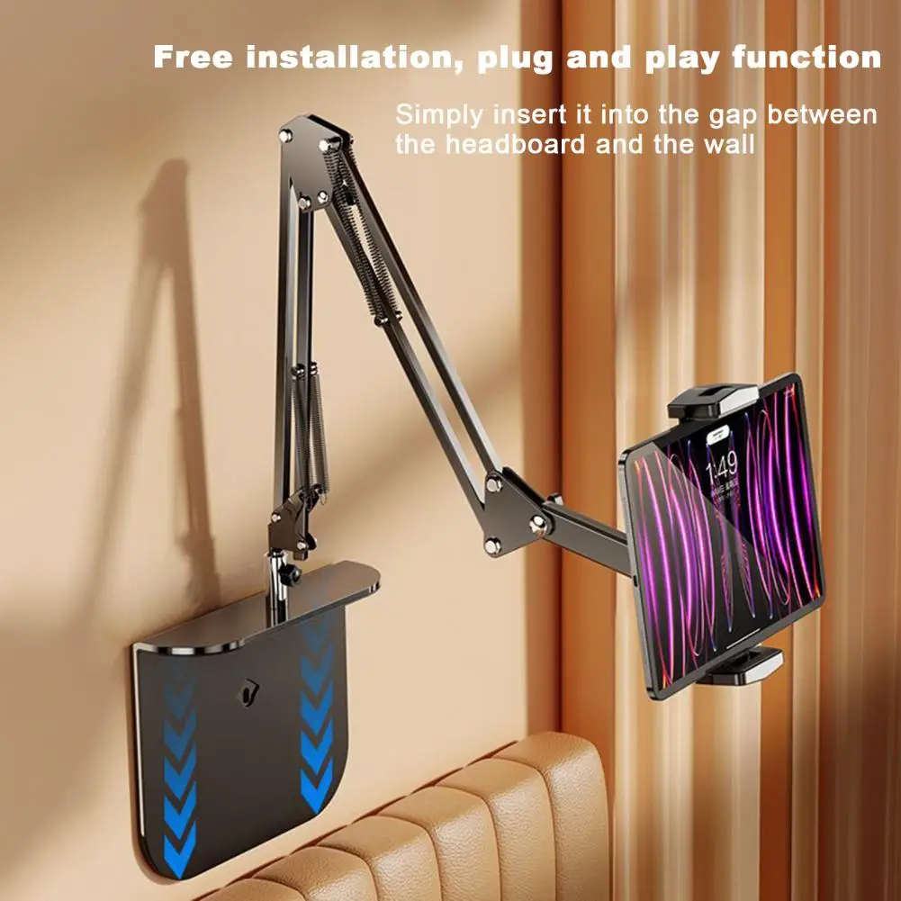 

Mobile Phone Holder for Bed Adjustable Bedside Tablet Stand Holder with Flexible Arm Mount for Kindle Other Devices for Sofa