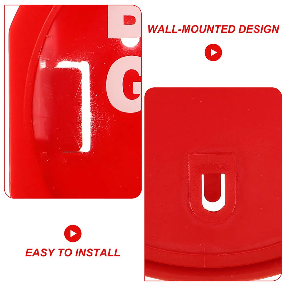 2Pcs Break Glass Emergency Key Box Fire Safety Lock Box Wall-Mounted for Quick Door Window Integration Secure Storage