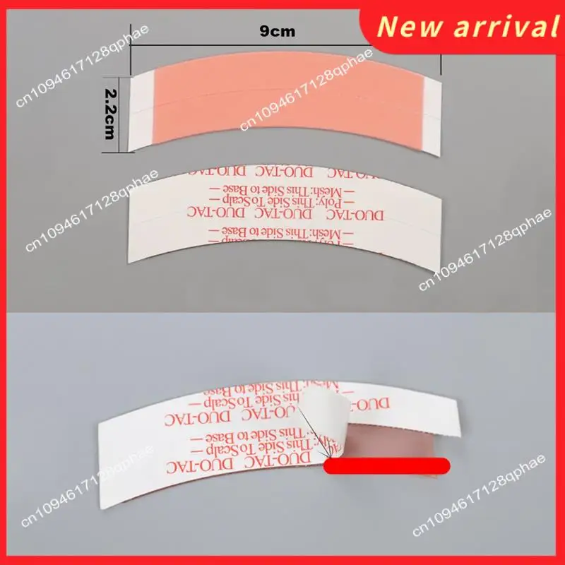 N89R 72 قطعة/الوحدة الثنائي تاك شعر مستعار شريط مزدوج لاصق تمديد شرائط الشعر للشعر المستعار/الدانتيل شعر مستعار فيلم الحز خط