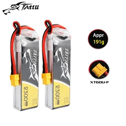 TATTU 11.1V 2300mAh 45C akumulator LiPo do helikoptera RC Quadcopter FPV części do dronów wyścigowych z wtyczką XT60 bateria 3S