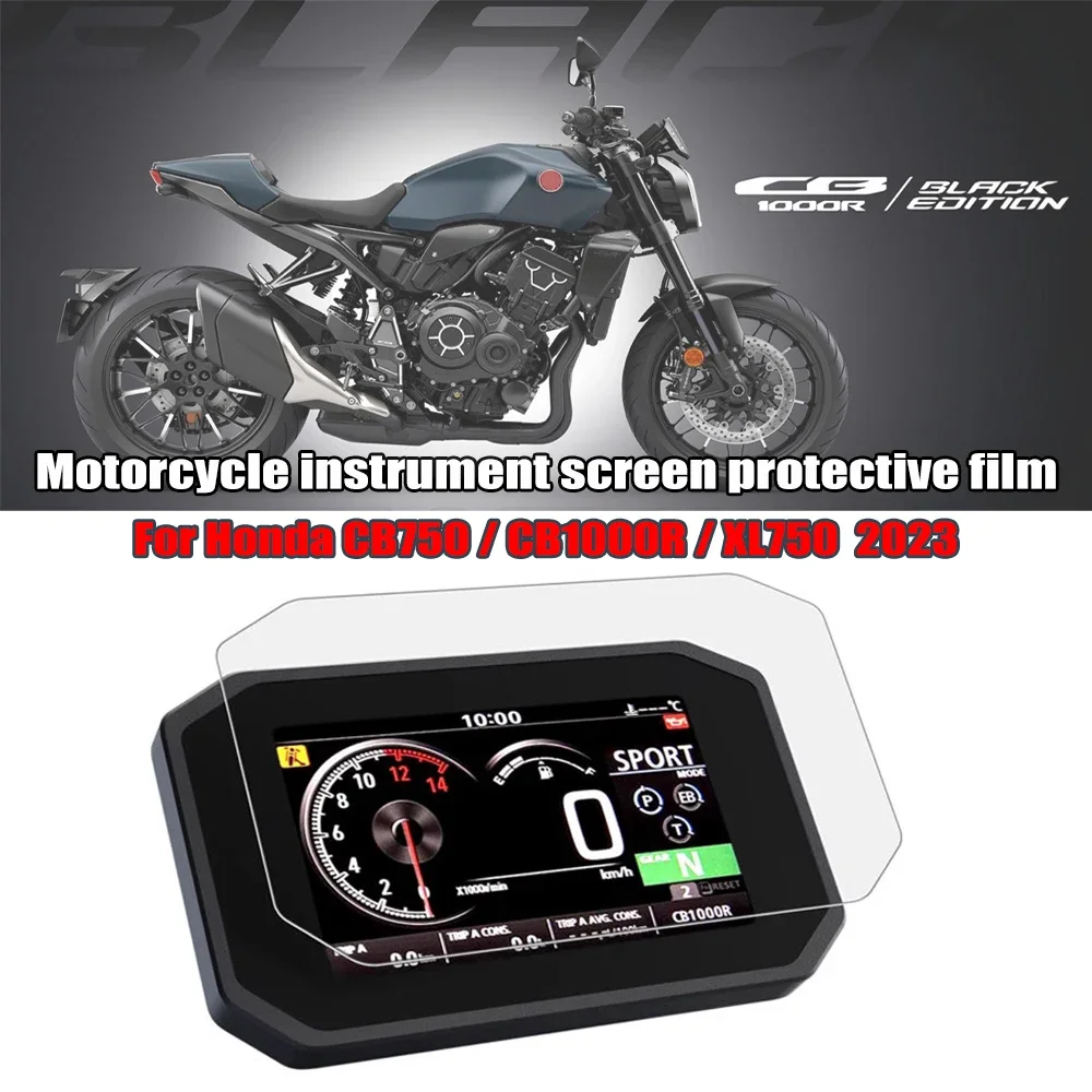 Motorcycle accessories Instrument Protection Film Dashboard Screen Protector For Honda CB750 CB1000R CB 750 1000R 2023