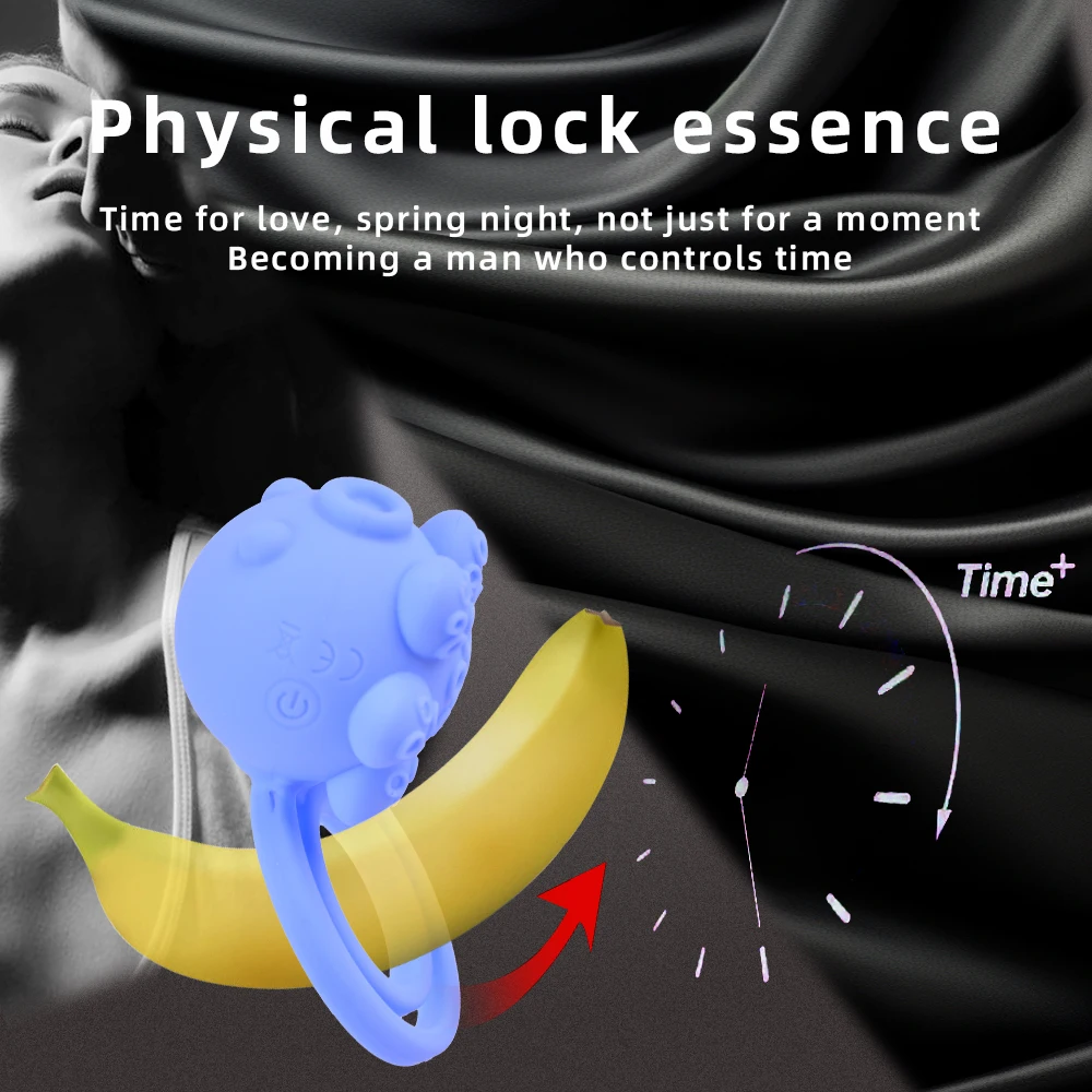 ANOSX الأخطبوط مخالب القضيب يهتز خواتم الذكور تأخير القذف السائل المنوي قفل حلقة البظر محفز هزاز الجنس لعب #3