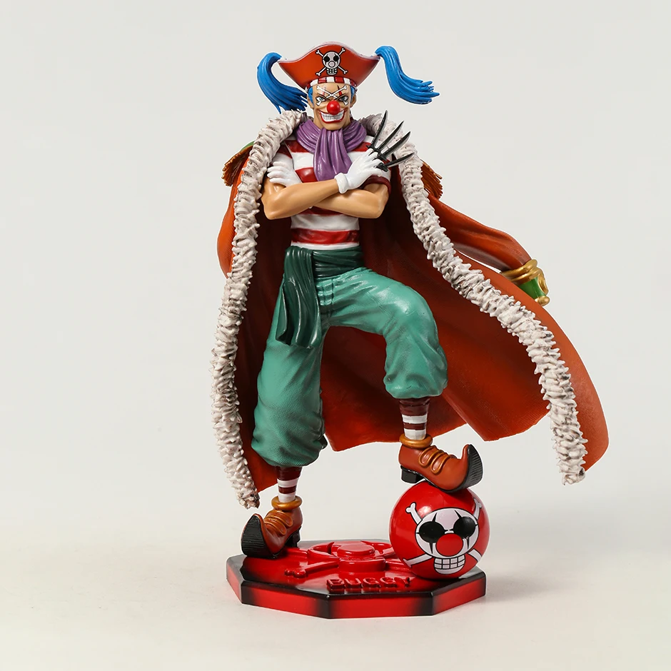 One Piece Four Emperors The Clown Buggy PVC Figure Toy Collection Model Statue