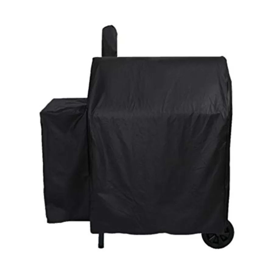 

Прочный водонепроницаемый чехол для гриля Char-Griller 21212828 2727 2929 и коптиленов Char-Griller без боковой горелочной камеры, черный