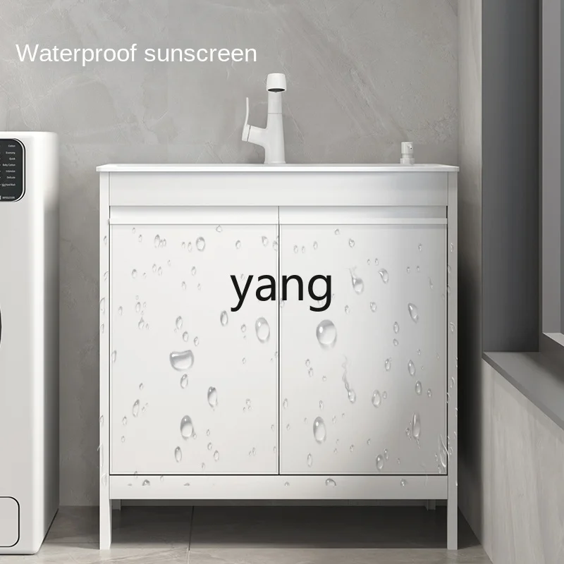 YJQ 발코니 석영석 일체형 깊은 세탁 싱크대 주방 설거지 싱크대