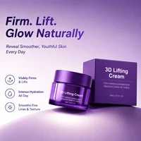 Crème liftante 3D pour le visage et le cou, hydratant anti-âge, réduit les rides, peau plus lisse, améliore l'élasticité, crème pour le visage coréenne 1