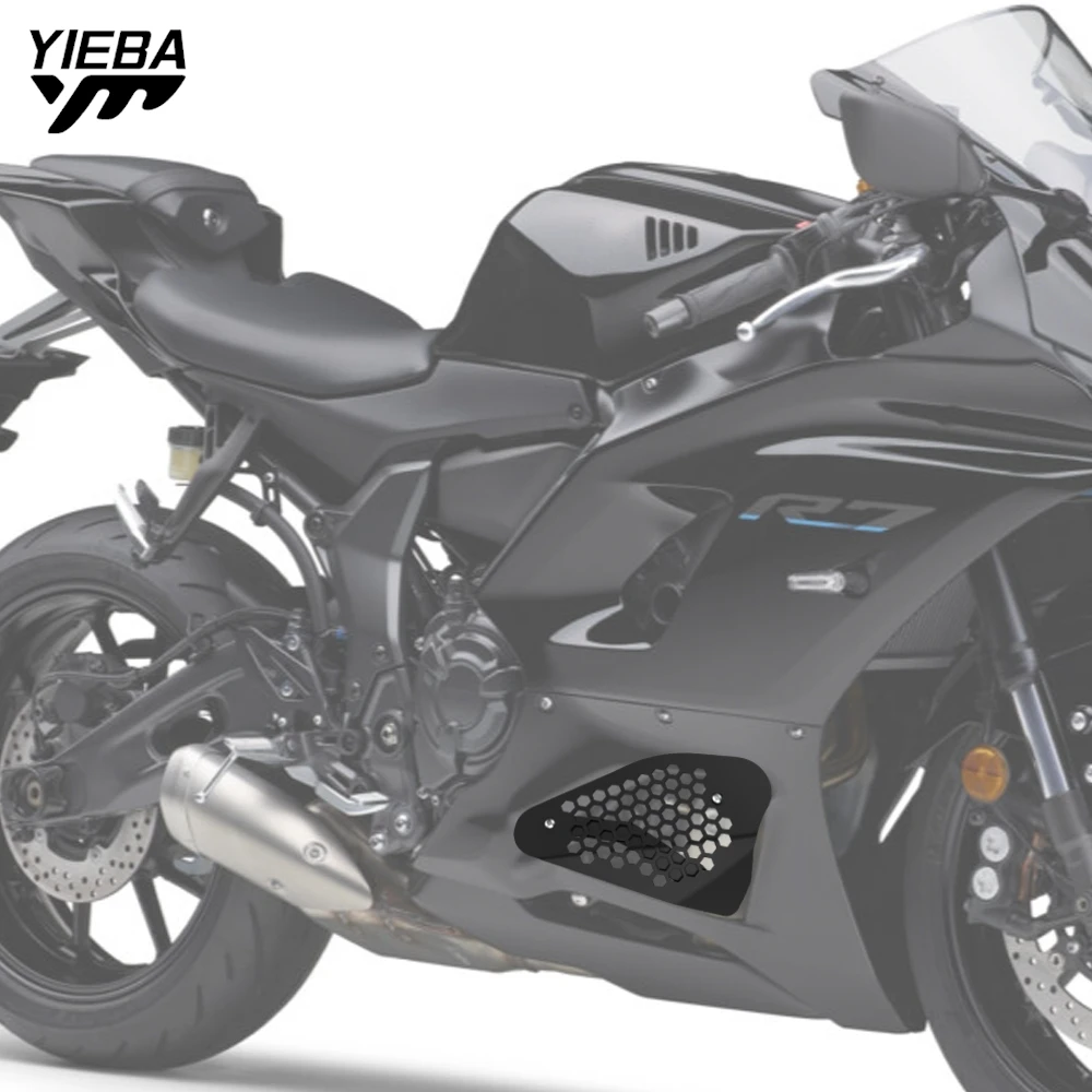 YZF-R7 2021-2022-2023-2024 2025 Exhaust Pipe Protector Heat Shield Cover Guard Anti-scalding Exhaust Cover For YAMAHA R7 YZFR7
