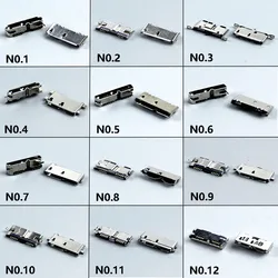 2pcs Micro USB 3.0 B Type SMT 10pin Female Socket Connector Jack Charging Port For Mobile Hard Disk Drives Data Interface