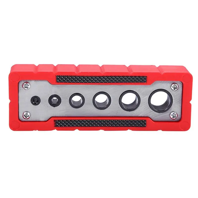 -[Retail TX] Multifunctional Hole Puncher Drilling Guide Locator Suitable For Round Rod And Plane Right Angle Punching
