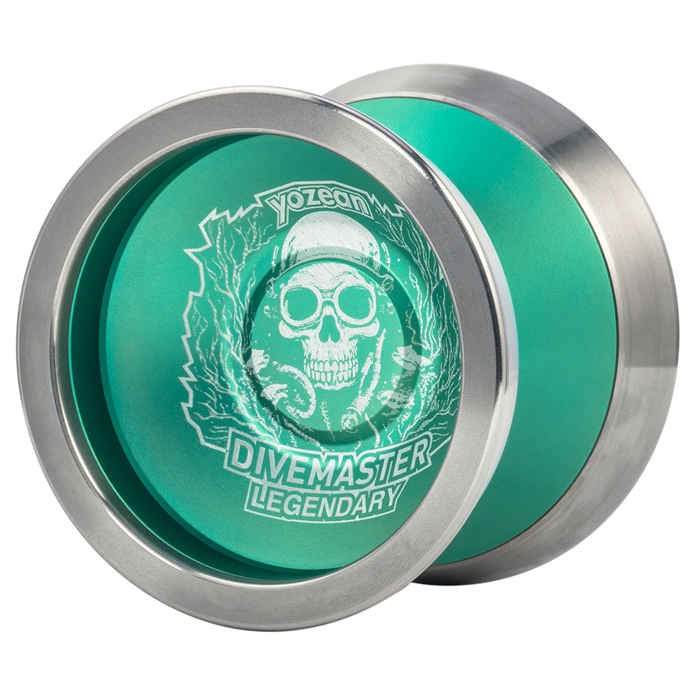 

Yozean YoYo Professional Unresponsive Yoyo Divemaster Legendary 7075 Aluminum Alloy Titanium Alloy Ring yoyo Ball Toys(1A,3A,5A)