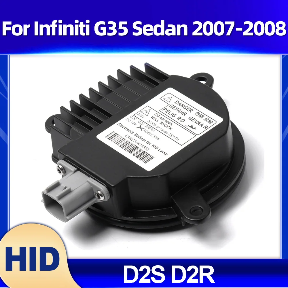 High Quality HID Lights Control Unit Computer Module 35W D2S D2R Xenon Headlight Ballast For Infiniti G35 Sedan 2007 2008