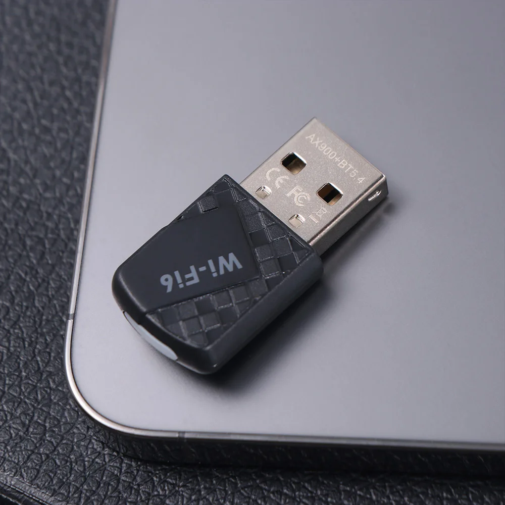 

WiFi 6 Bluetooth 5.4 Adapter 900Mbps Dual Band USB Network Card Mini USB 2.4G&5GHz Wireless WiFi Receiver Wireless Network