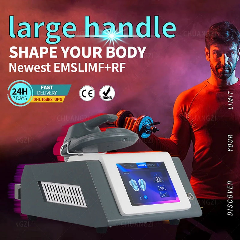 

EMS Home Weight Loss Machine RF Multi functional Handle Body Carving Machine
