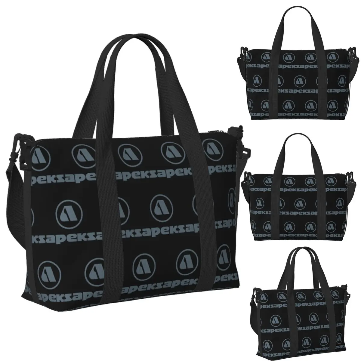 

Custom Apeks Scuba Diving Equipment Beach Travel Bag Large Capacity Tote Bags for Gym Yoga Women Shopping Duffle Shoulder Bag