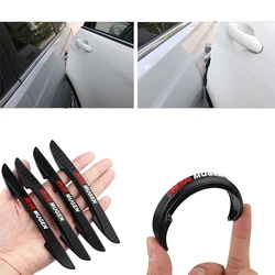 4pcs Rubber Car Door Edge Protector Stickers Anti Collision Strips For Opel Astra h j k g Insignia Vectra c Zafira b Corsa c etc